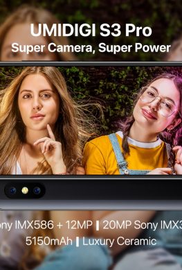 Umidigi S3 Pro получил такую же 48-мегапиксельную камеру, как Huawei Nova 4 и Honor View 20